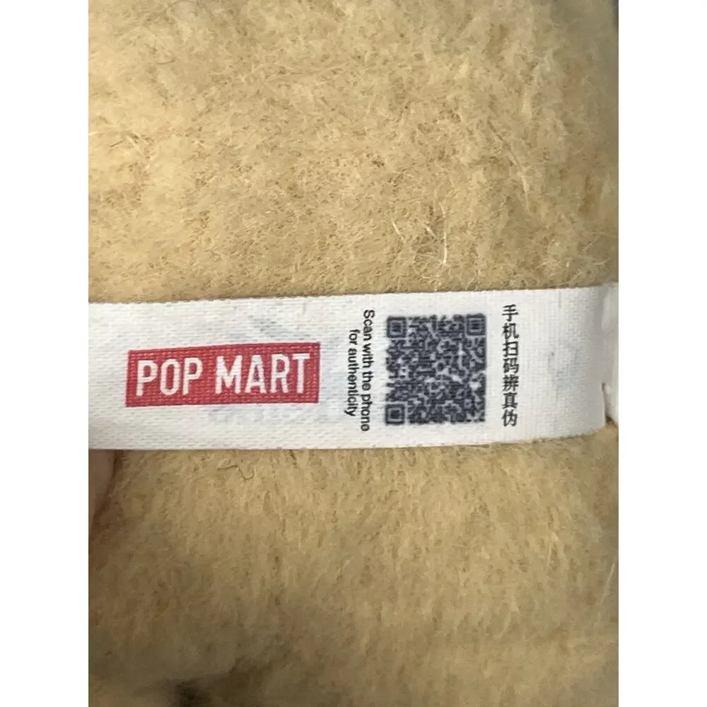 Pop Mart Labubu The Monsters Have a Seat Vinyl Plush Baba Beige Preowned No Box